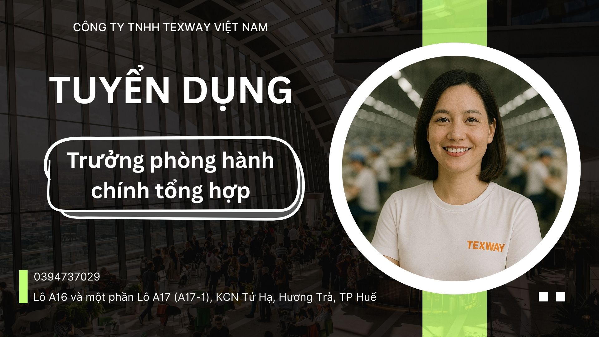 CÔNG TY TNHH TEXWAY VIỆT NAM 